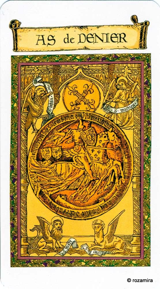 Le tarot des Templiers (Tarot of the Templars) Willy Vassaux